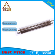 room warming hot air heating element finned